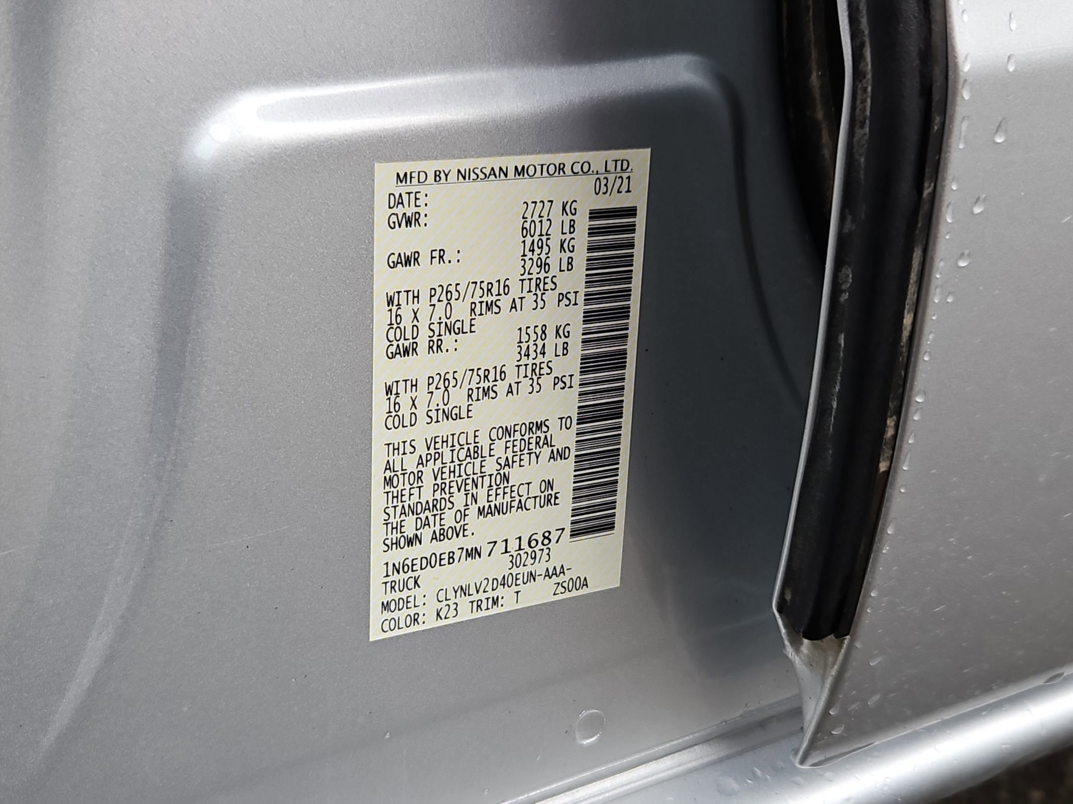 Used 2021 Nissan Frontier PRO-4X w/ Pro-4x Utility Package image 33