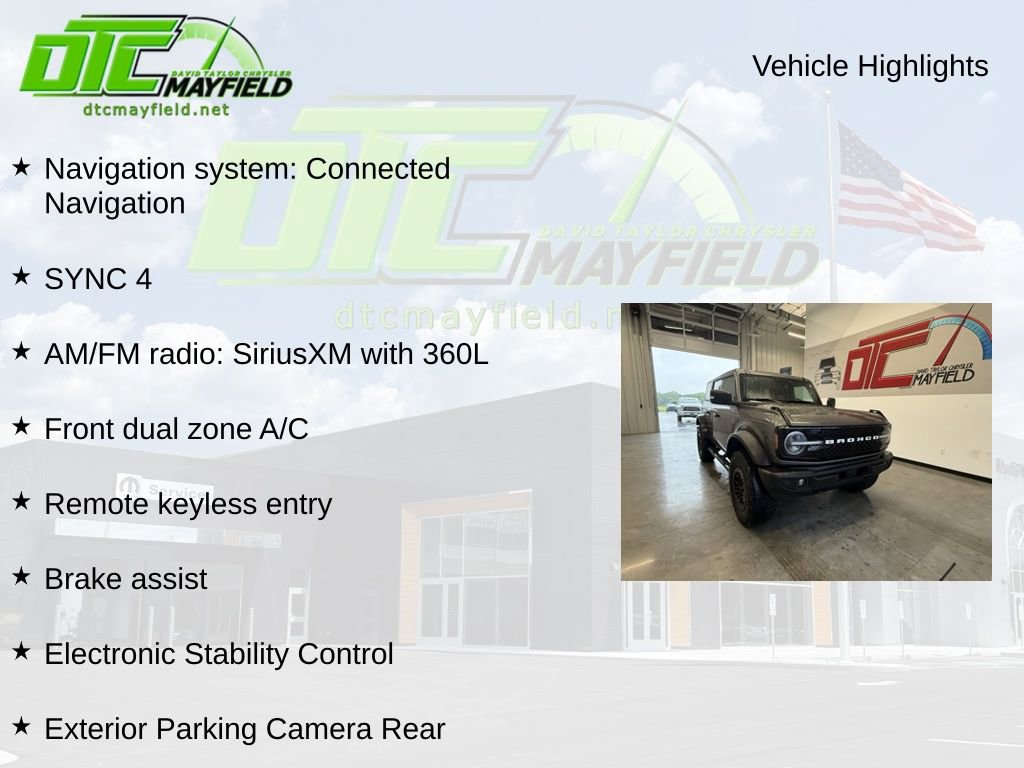 Used 2022 Ford Bronco Wildtrak AWD/4WD image 6