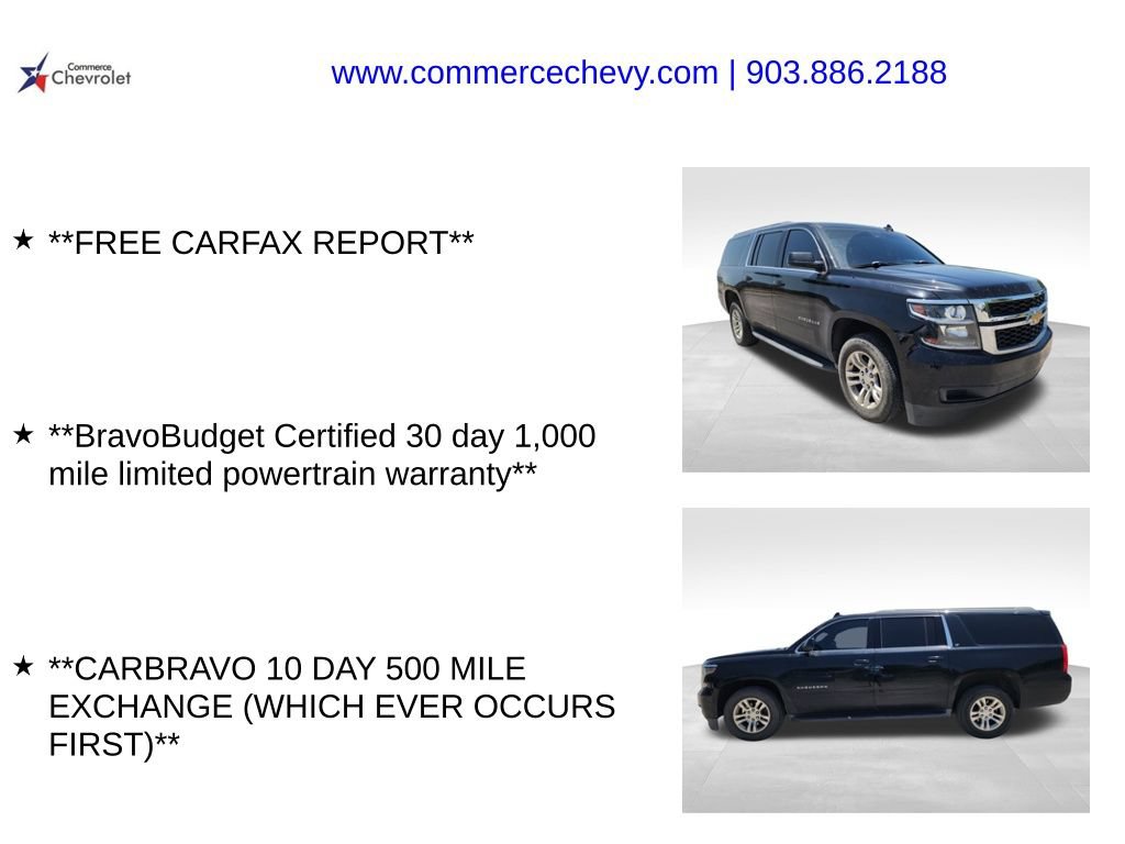 Used 2017 Chevrolet Suburban LT AWD/4WD image 5