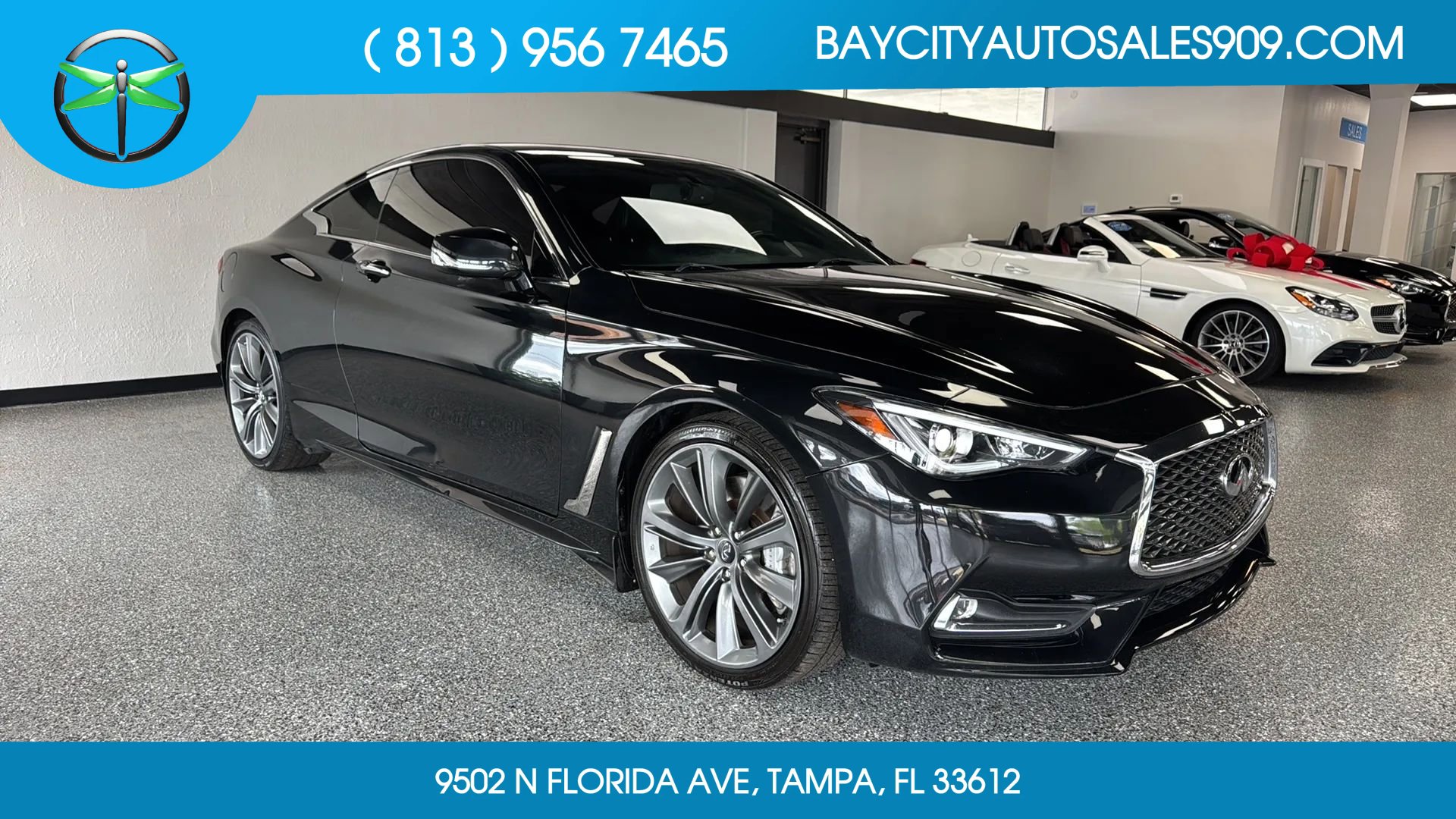 Used 2018 INFINITI Q60 3.0t Sport w/ Sensory Package 3.0T Sport AWD/4WD image 1