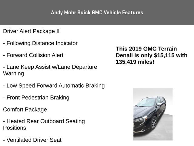 Used 2019 GMC Terrain Denali w/ Advanced Safety Package image 12