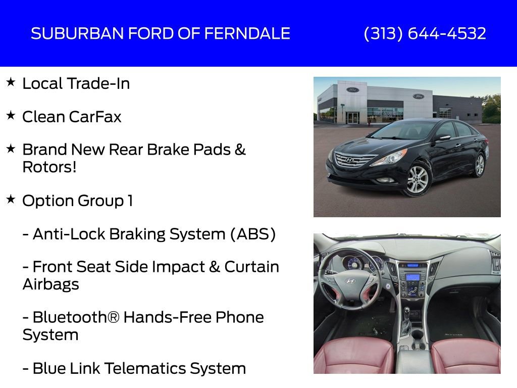 Used 2013 Hyundai Sonata Limited image 4