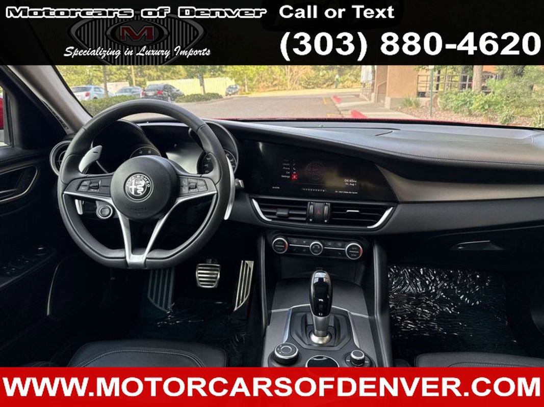 Used 2019 Alfa Romeo Giulia Ti Sport w/ Quick Order Package 22S Sport image 8