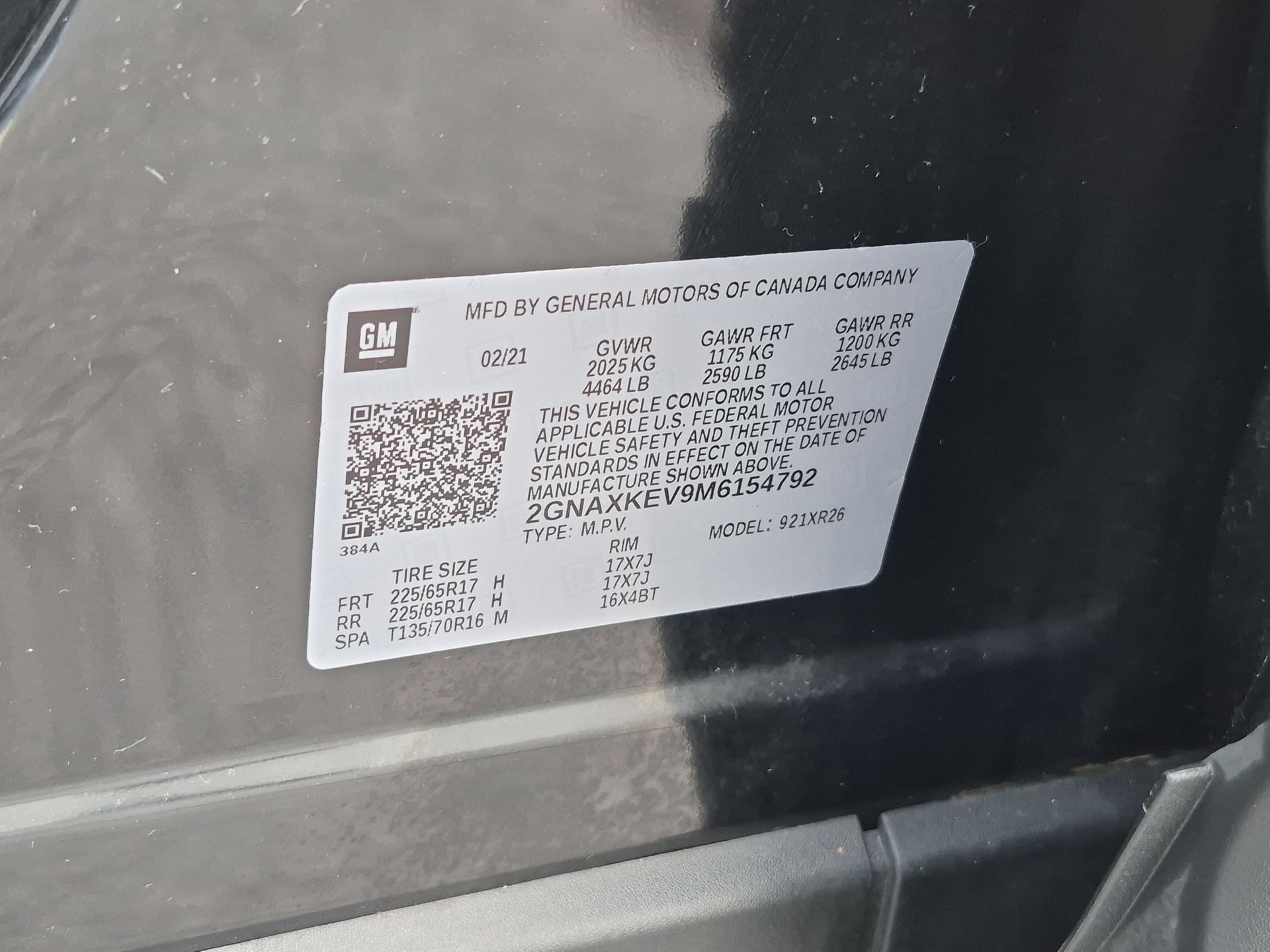 Certified 2021 Chevrolet Equinox LT FWD image 34