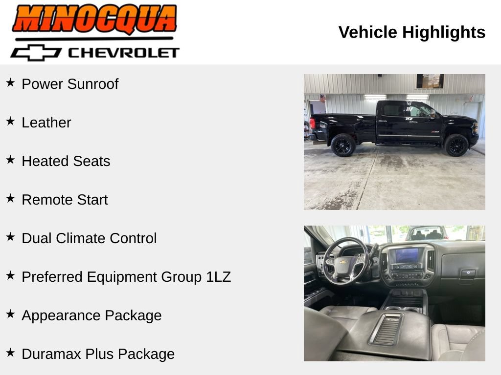 Used 2019 Chevrolet Silverado 3500 LTZ w/ Duramax Plus Package AWD/4WD image 2