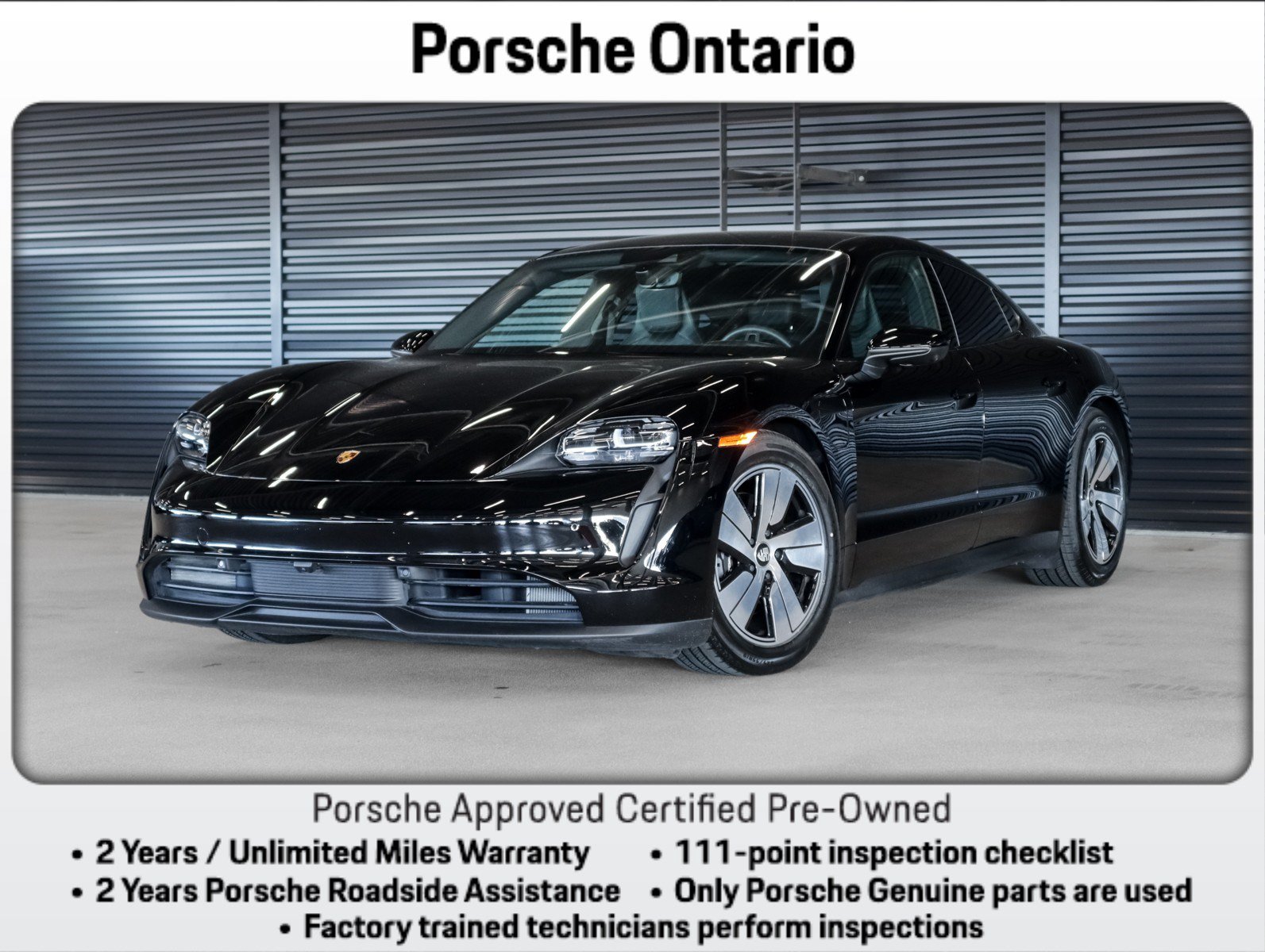 Certified 2023 Porsche Taycan w/ Premium Package