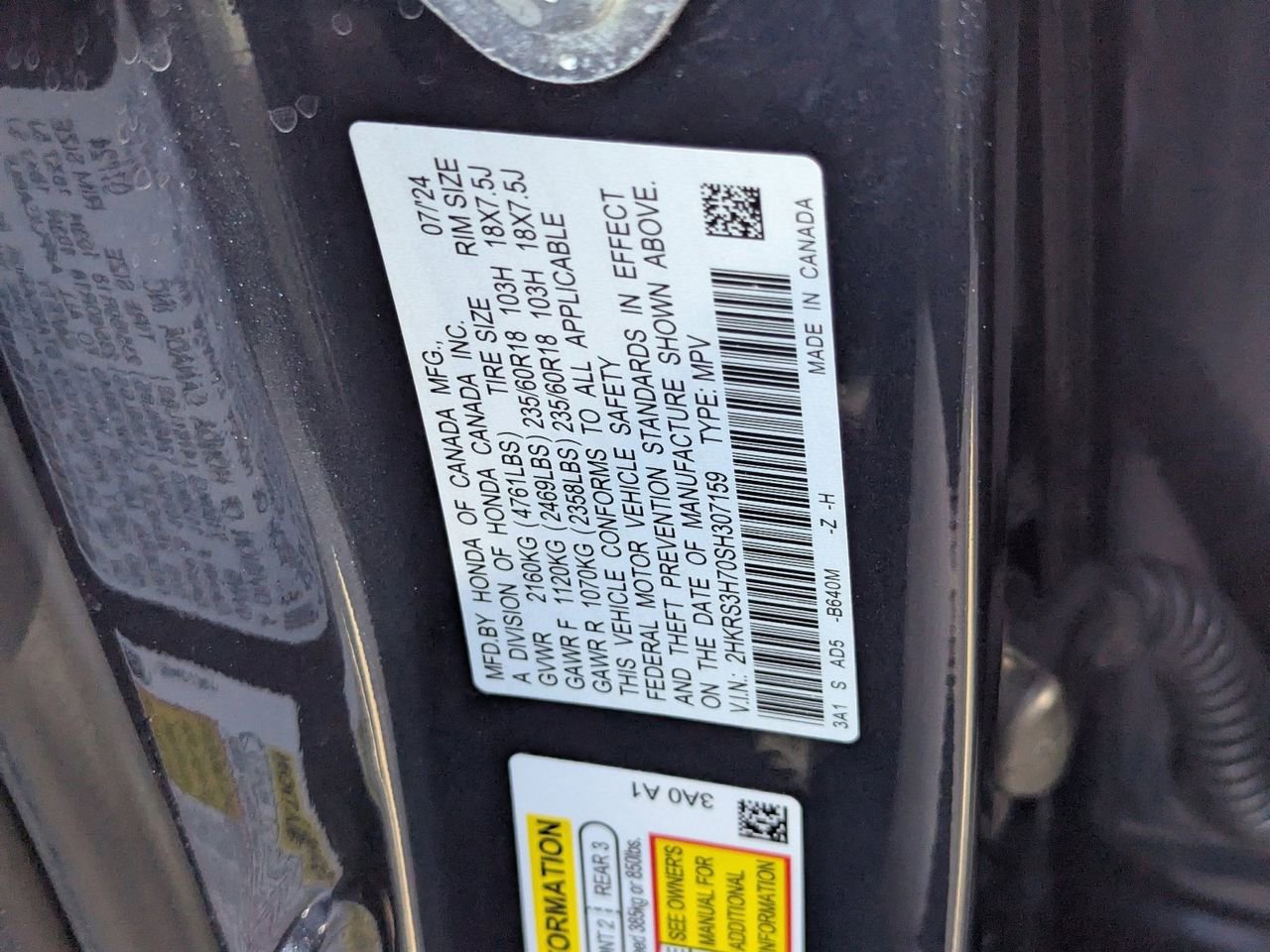 Certified 2025 Honda CR-V EX-L image 33
