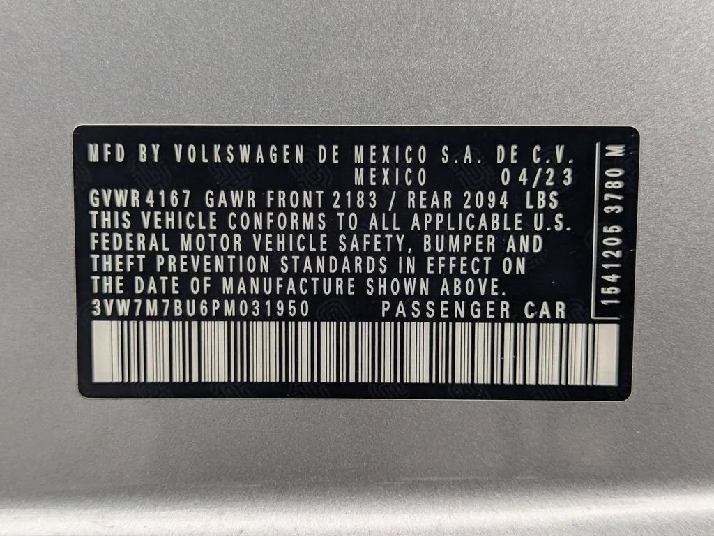 Used 2023 Volkswagen Jetta SE FWD image 28