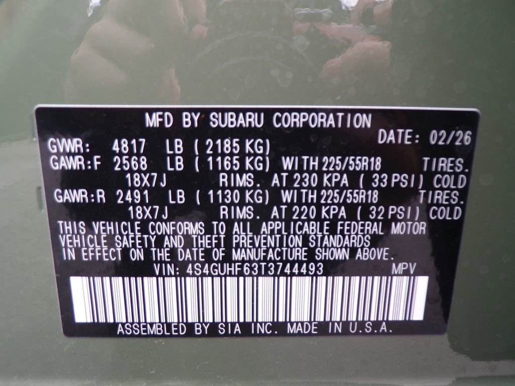 New 2026 Subaru Crosstrek 2.5i Sport AWD/4WD image 29