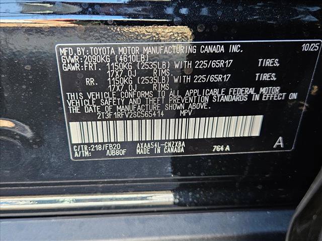 New 2025 Toyota RAV4 LE AWD/4WD image 17