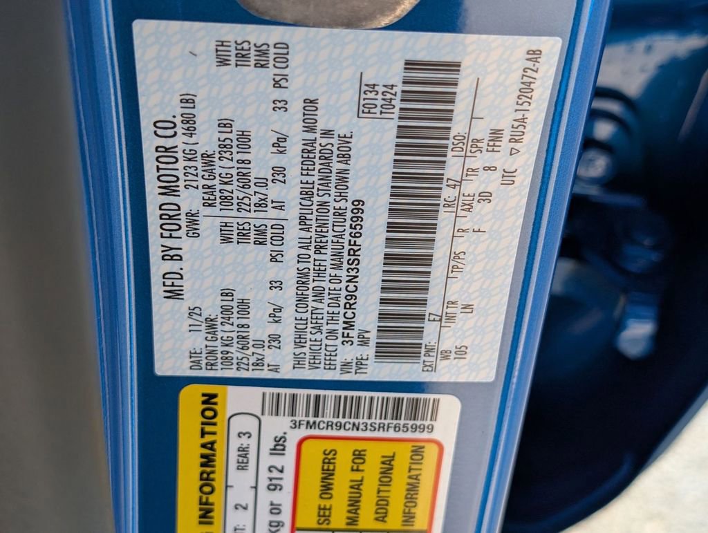 New 2025 Ford Bronco Sport Outer Banks w/ Outer Banks Tech Package+ image 54