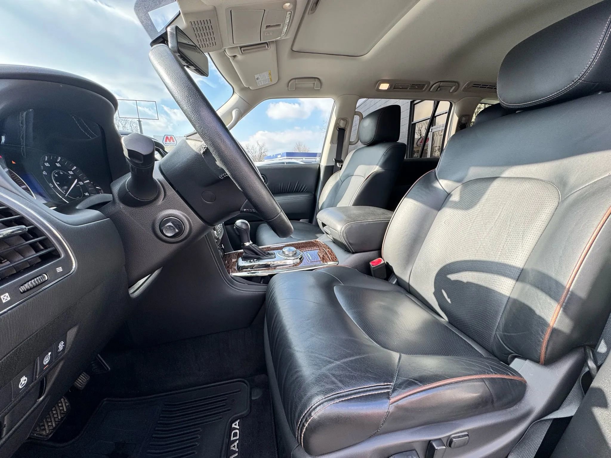 Used 2020 Nissan Armada Platinum w/ Captain's Chairs Package image 16