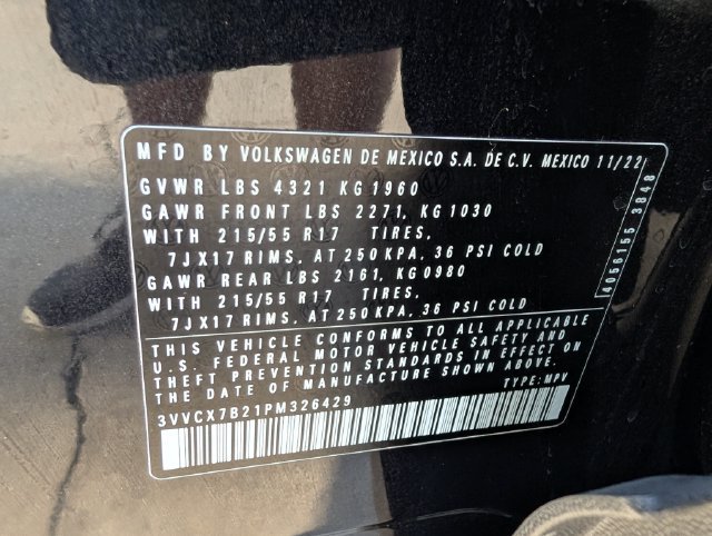 Used 2023 Volkswagen Taos S FWD image 35