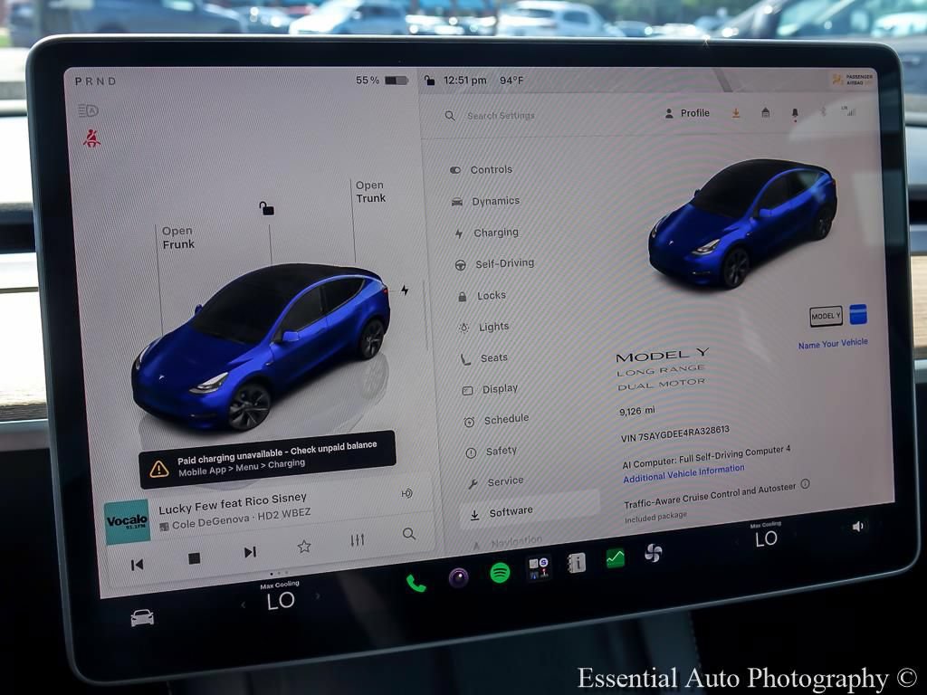 Used 2024 Tesla Model Y Long Range AWD/4WD image 4
