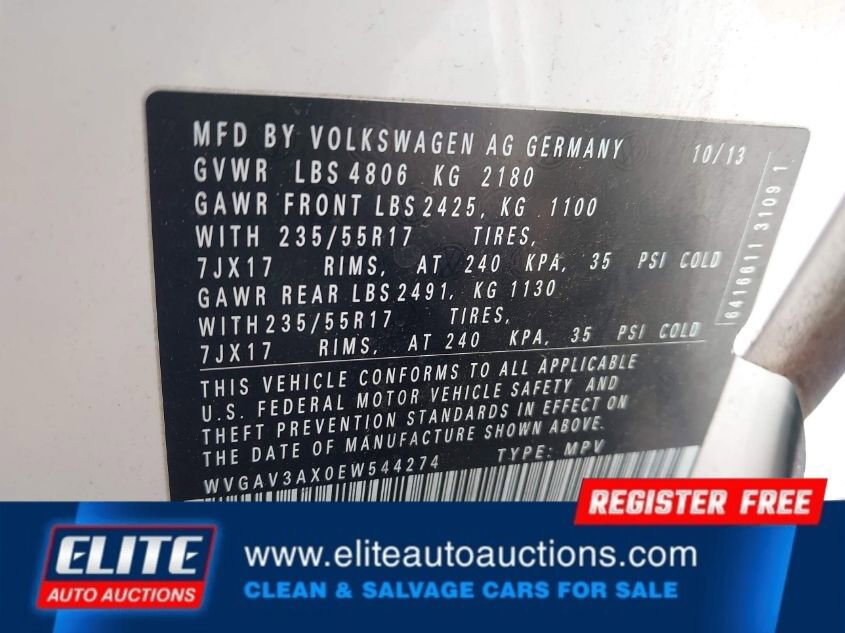 Used 2014 Volkswagen Tiguan SE image 17
