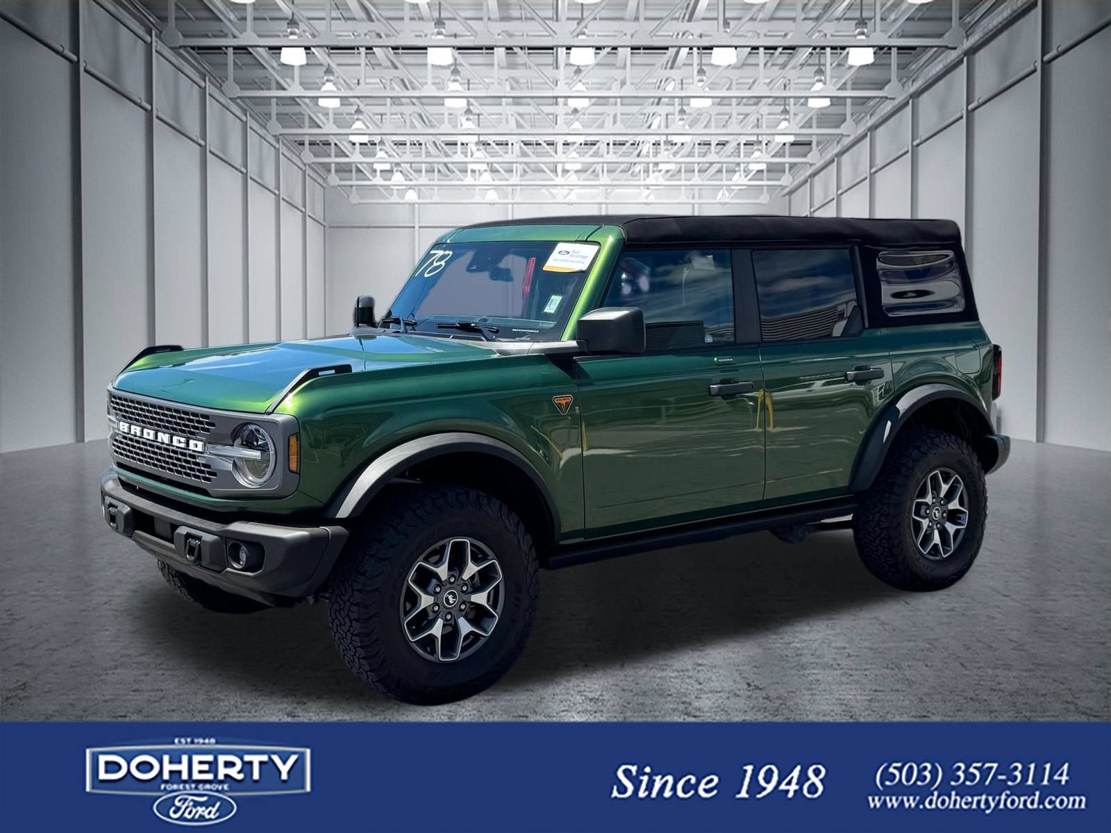 Certified 2023 Ford Bronco Badlands AWD/4WD 360° Tour