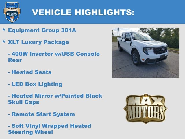 New 2025 Ford Maverick XLT w/ Equipment Group 301A image 5