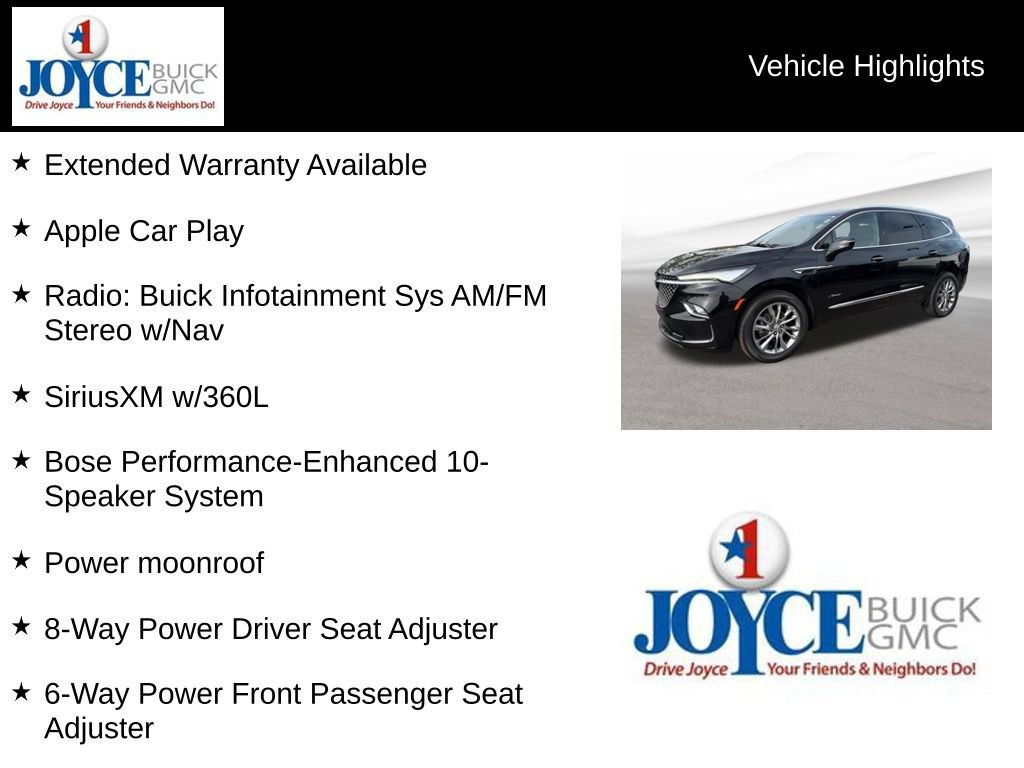Certified 2024 Buick Enclave Avenir w/ Trailering Package, 5000 lbs. AWD/4WD image 25