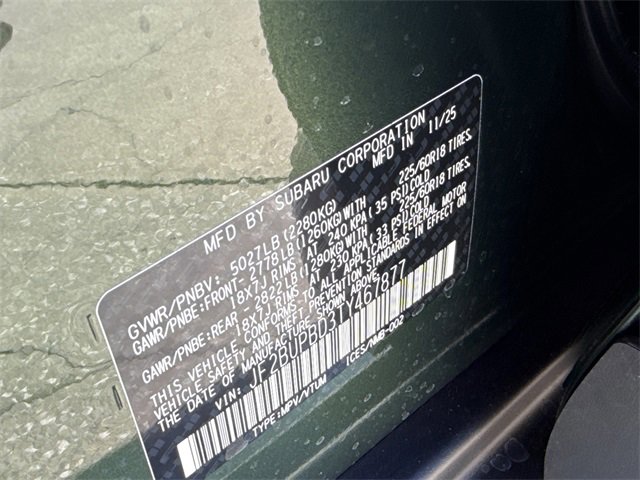 Certified 2026 Subaru Outback Premium image 29