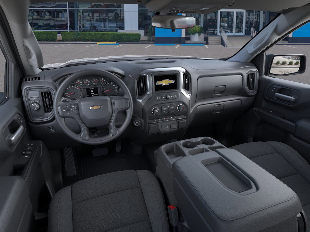 New 2024 Chevrolet Silverado 1500 Custom w/ LPO, Dark Essentials Package RWD image 15