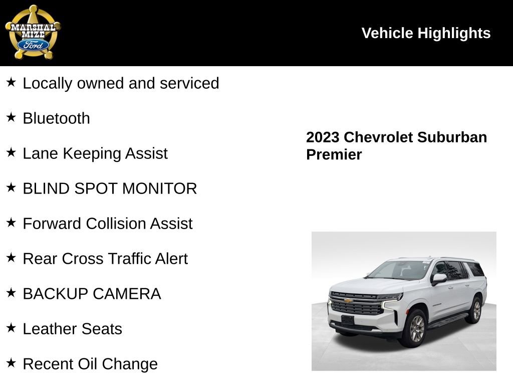 Used 2023 Chevrolet Suburban Premier image 2