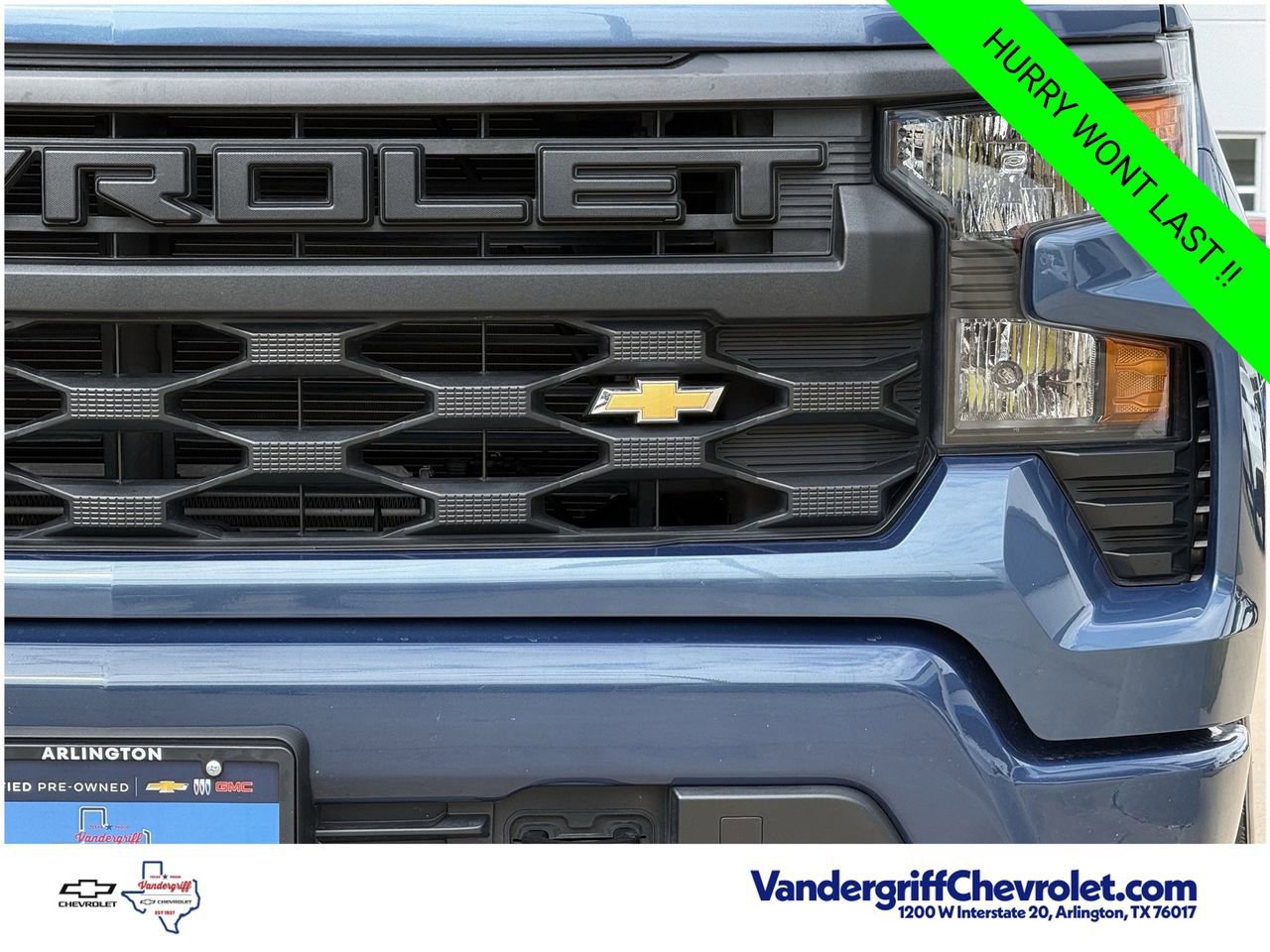 Certified 2024 Chevrolet Silverado 1500 Custom RWD image 8