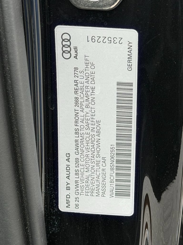 Certified 2025 Audi A5 2.0T Premium w/ Convenience Package AWD/4WD image 9