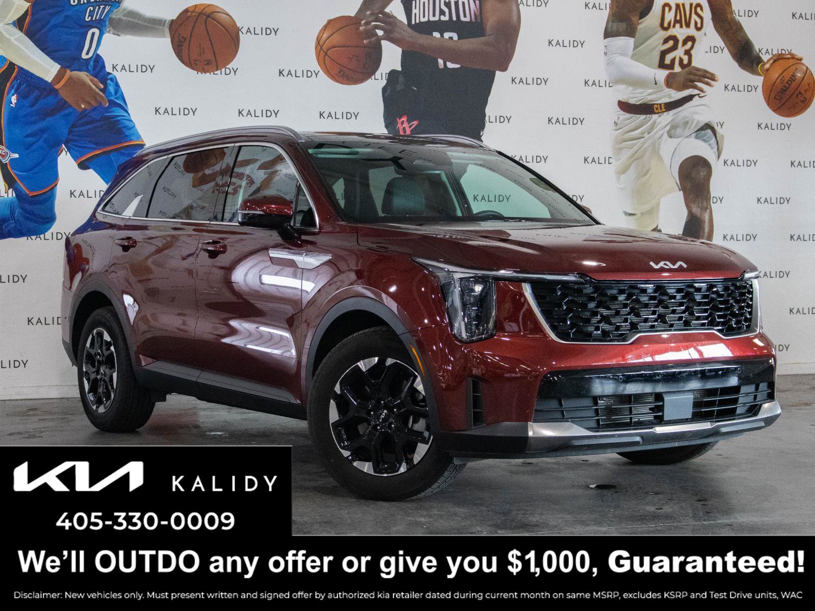 New 2025 Kia Sorento S w/ Panoramic Sunroof Package FWD image 1