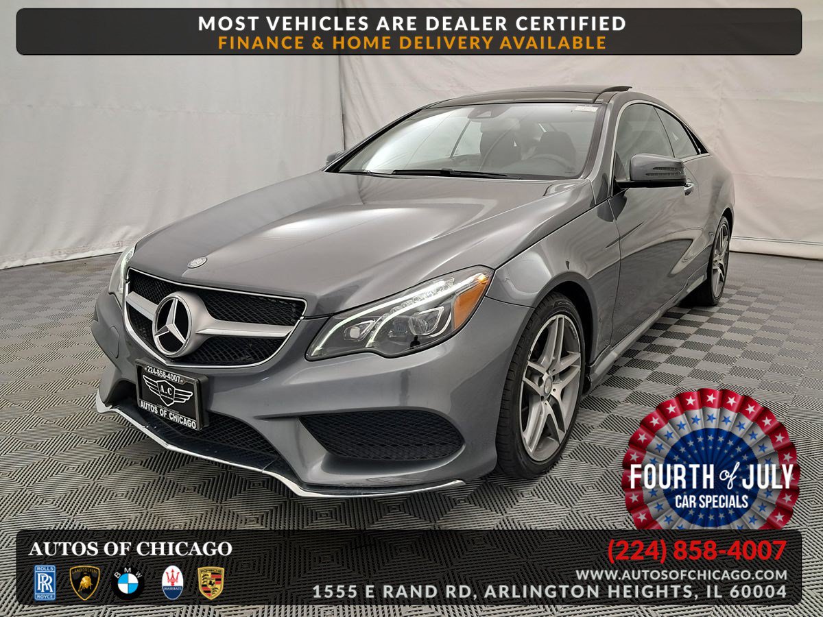 Used 2017 Mercedes-Benz E 400 4MATIC Coupe