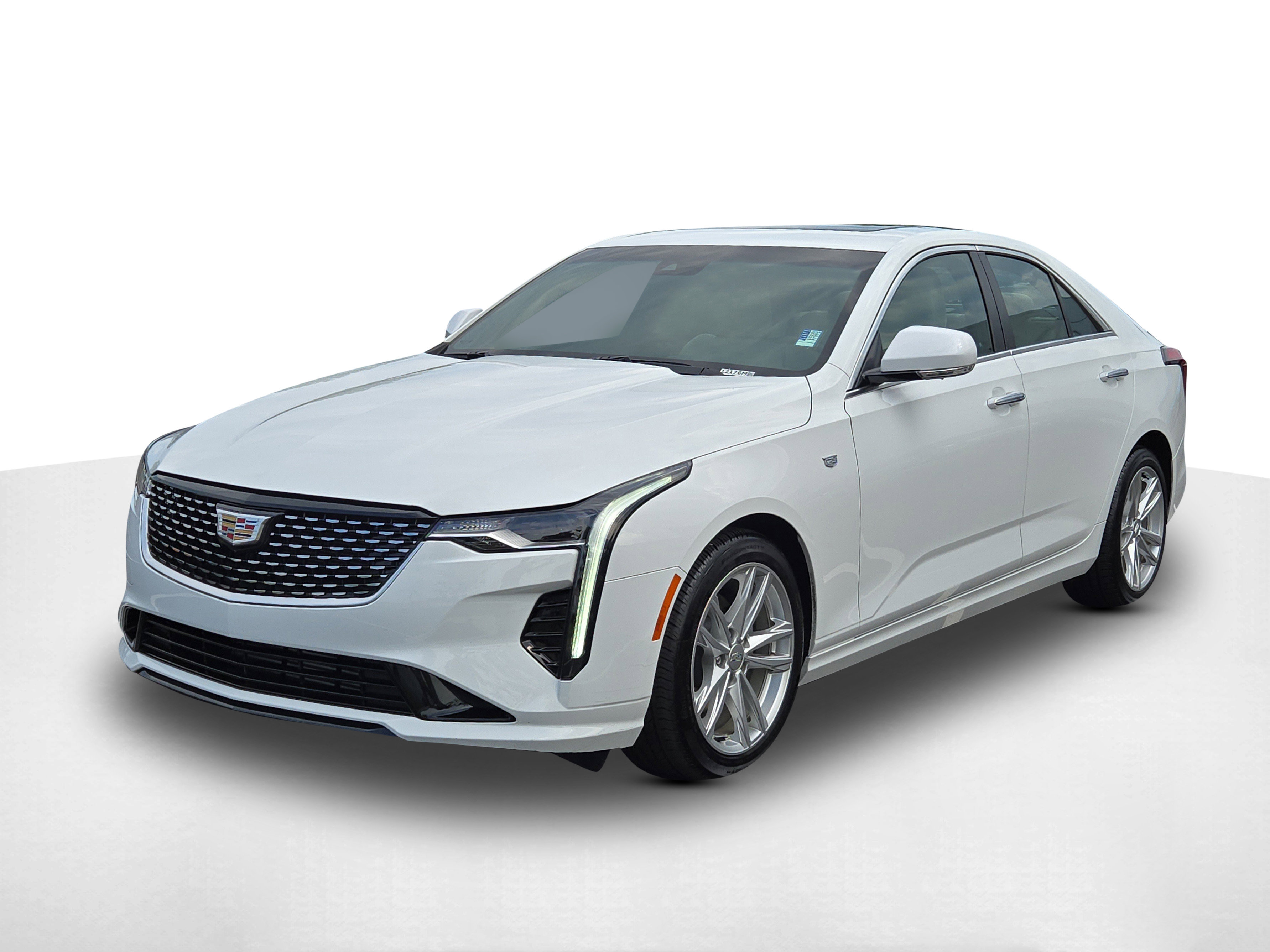 Certified 2025 Cadillac CT4 Luxury w/ Sun And Sound Package RWD image 1