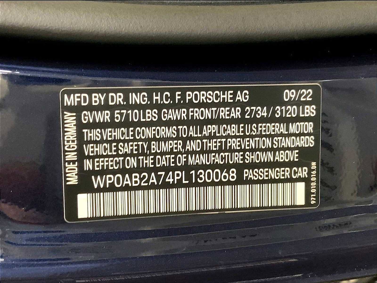 Certified 2023 Porsche Panamera 4S image 36