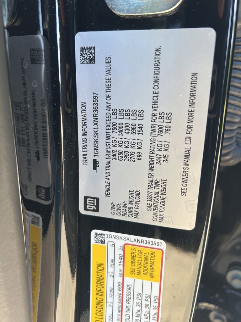 Used 2022 Chevrolet Tahoe Premier image 54