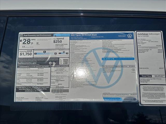 New 2026 Volkswagen Tiguan SE R-Line FWD image 20