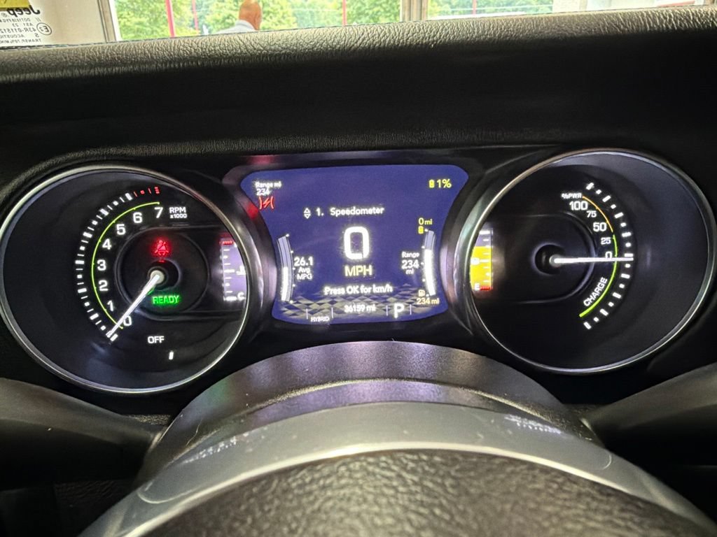 Used 2023 Jeep Wrangler Unlimited Rubicon 4xe w/ Cold Weather Group AWD/4WD image 10