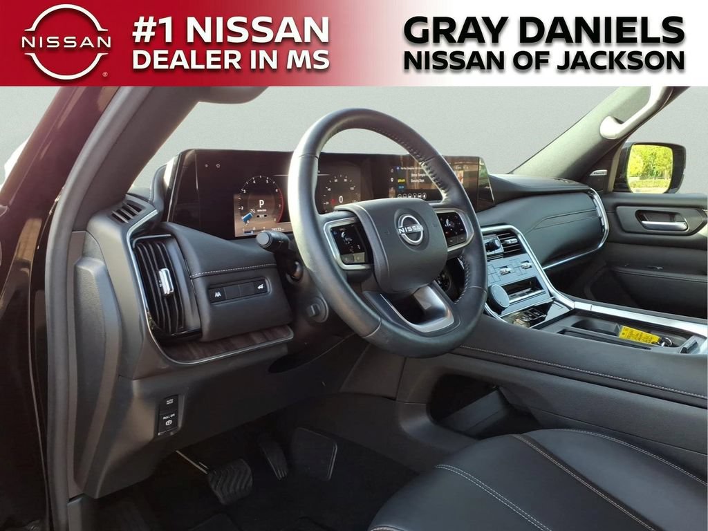 Certified 2025 Nissan Armada SL w/ Captain's Chari Seat Package RWD image 12