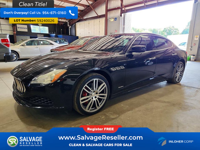 Used 2017 Maserati Quattroporte S GranLusso Q4 AWD/4WD image 1