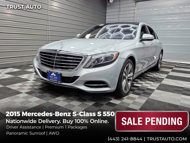Used 2015 Mercedes-Benz S 550 4MATIC Sedan