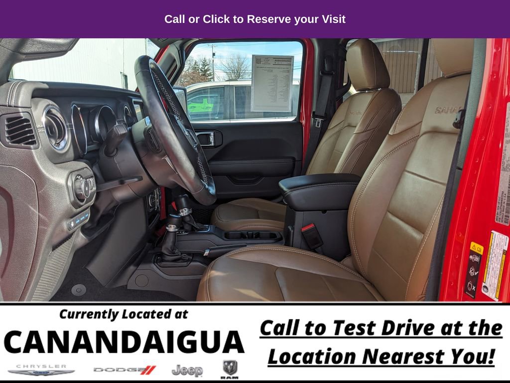 Used 2021 Jeep Wrangler Unlimited Sahara 4xe w/ Cold Weather Group image 14