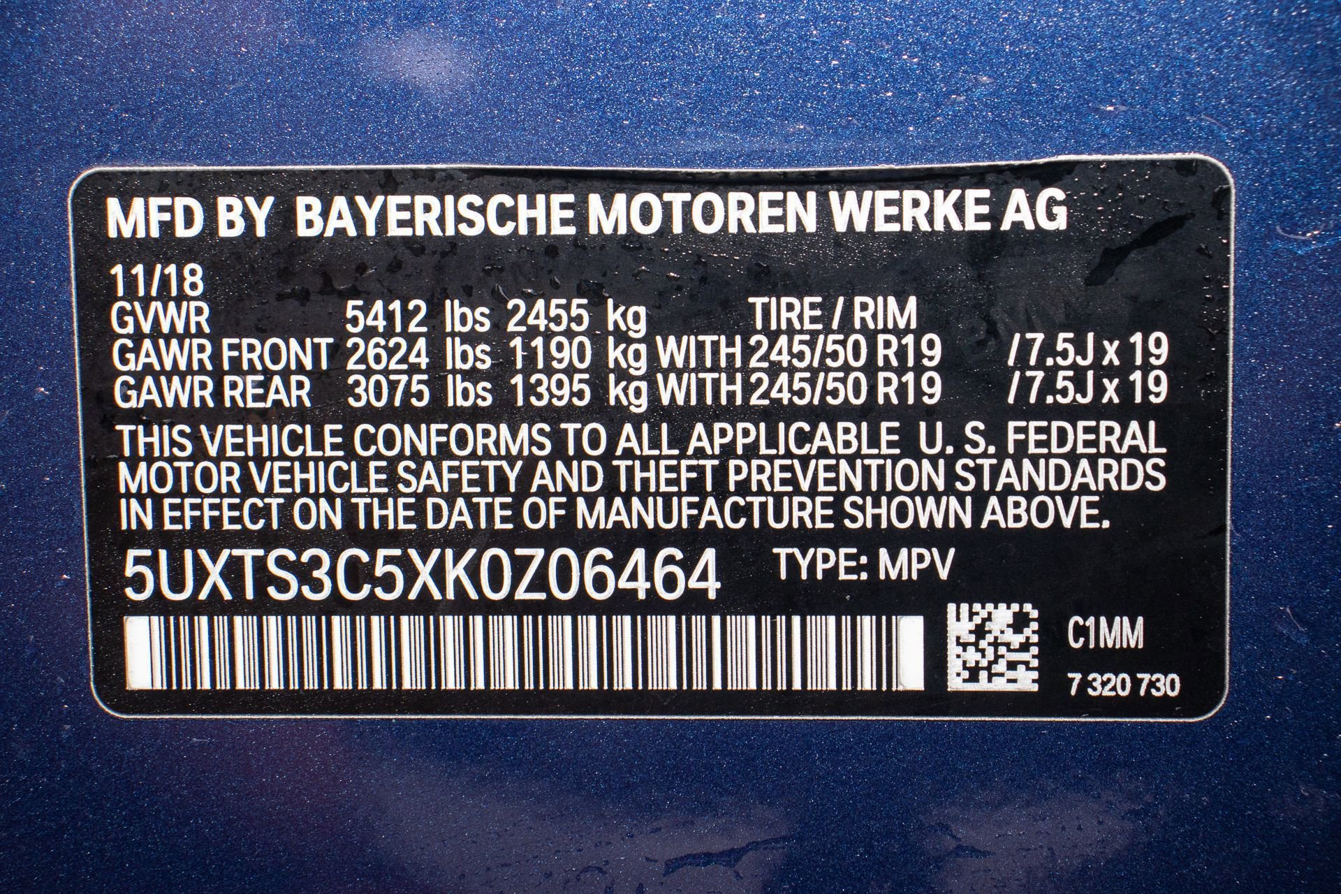 Used 2019 BMW X3 M40i w/ Premium Package image 38