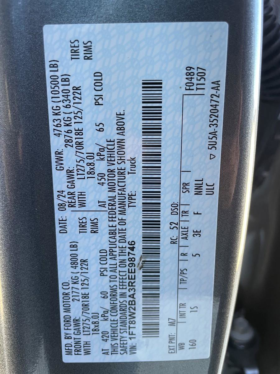 Used 2024 Ford F250 XL w/ STX Appearance Package image 37