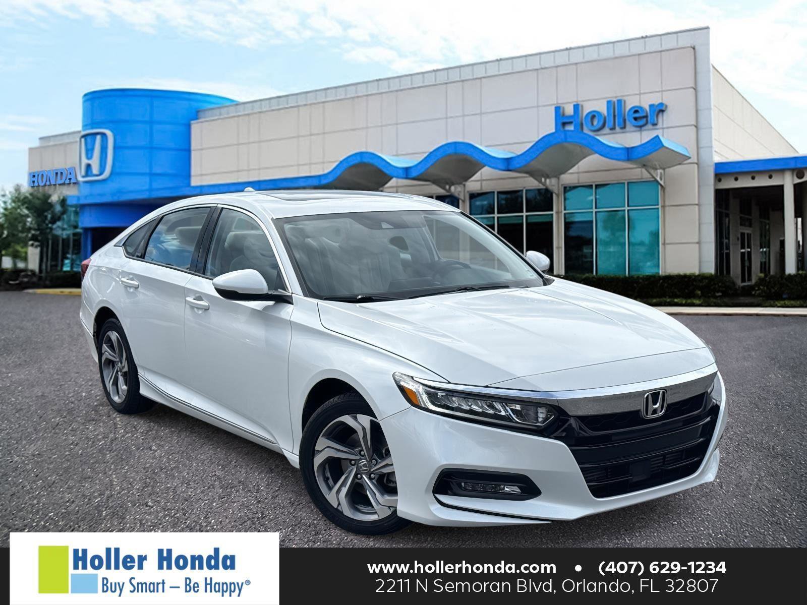 Certified 2019 Honda Accord EX-L