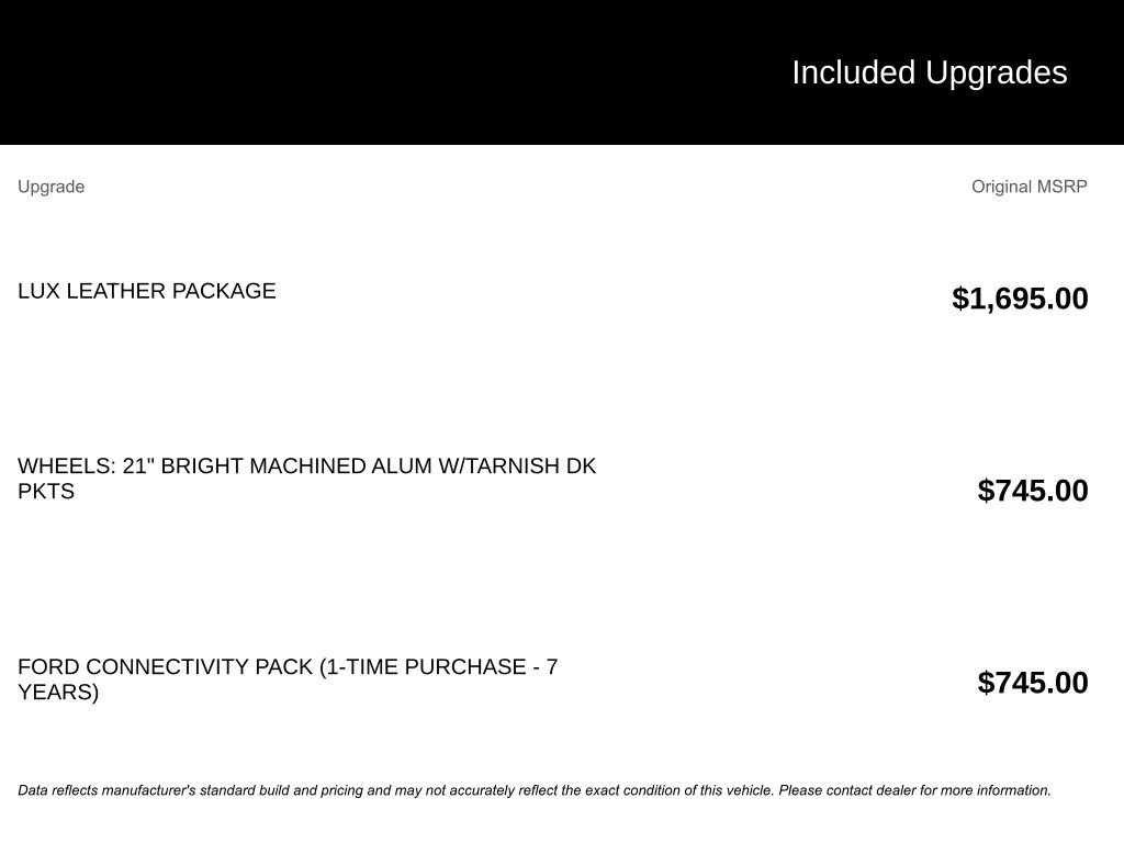 New 2026 Ford Explorer Platinum w/ LUX Leather Package image 3