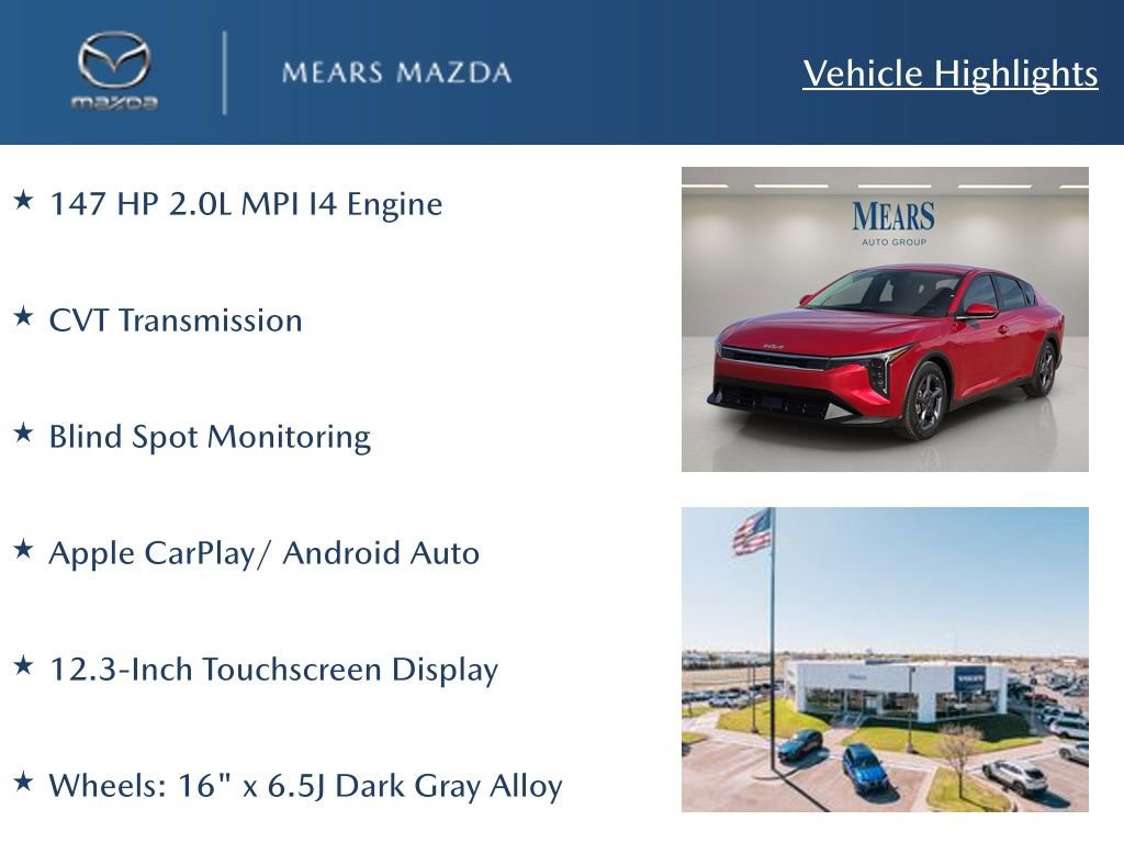 Used 2025 Kia K4 LXS image 2