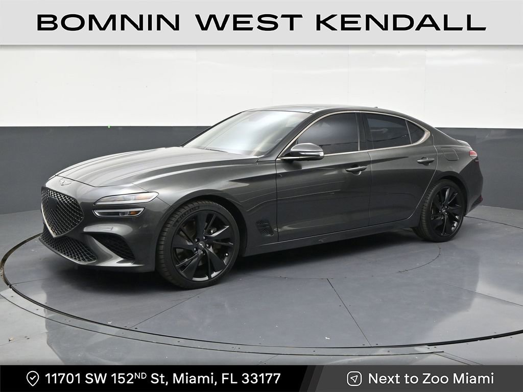 Used 2023 Genesis G70 3.3T w/ Sport Advanced Package RWD image 1