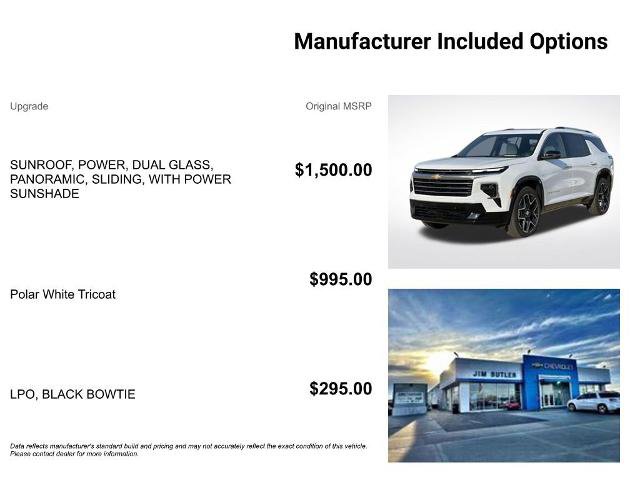 New 2026 Chevrolet Traverse High Country image 7