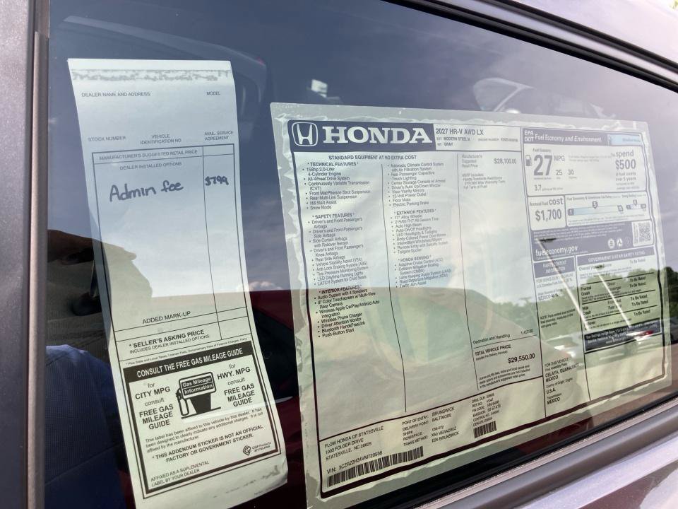 New 2027 Honda HR-V LX image 33