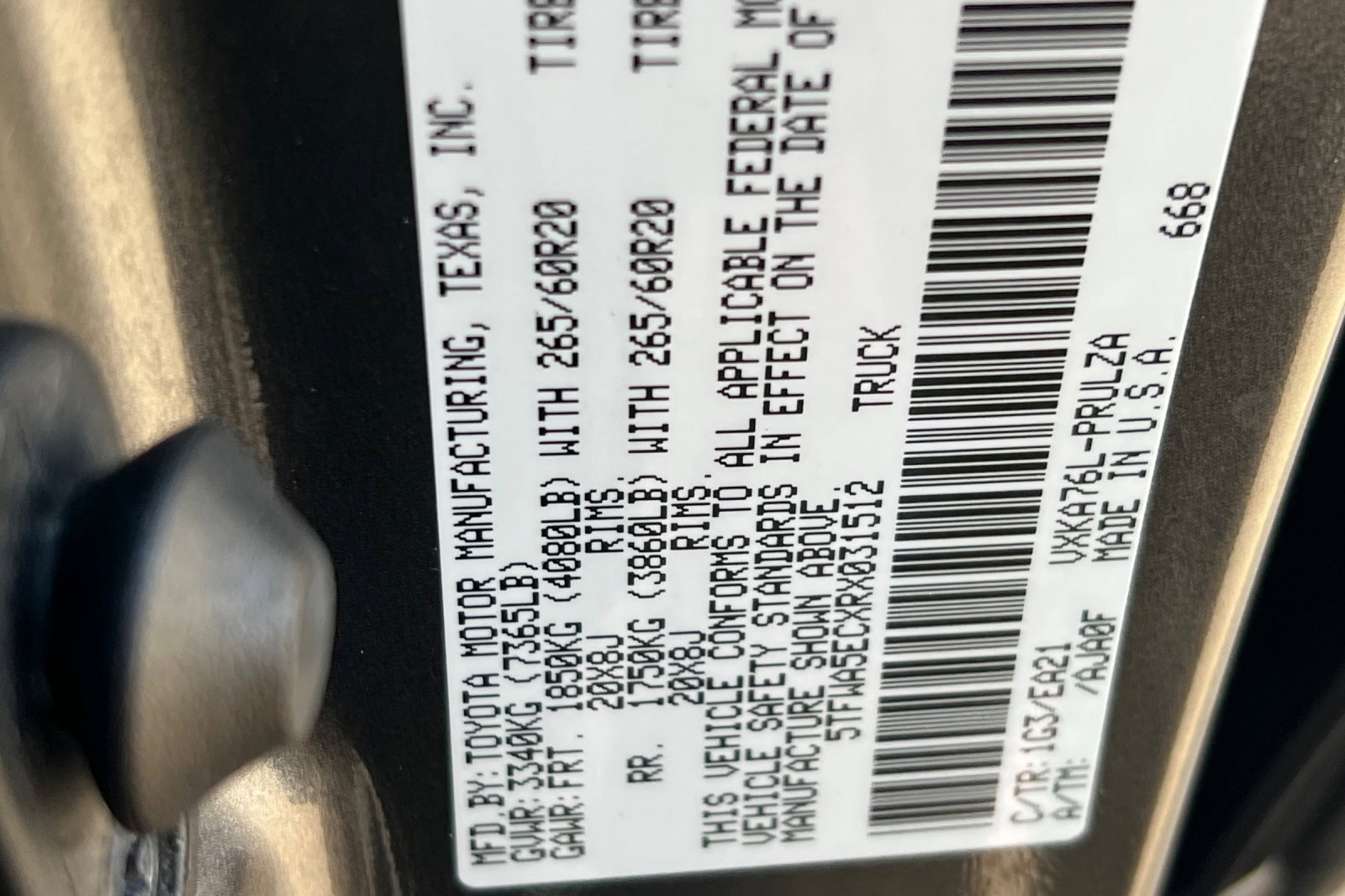 Used 2024 Toyota Tundra Limited image 23