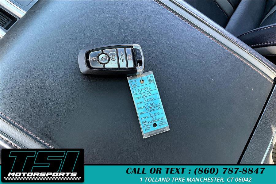 Used 2018 Ford F150 Platinum w/ Equipment Group 701A Luxury image 11