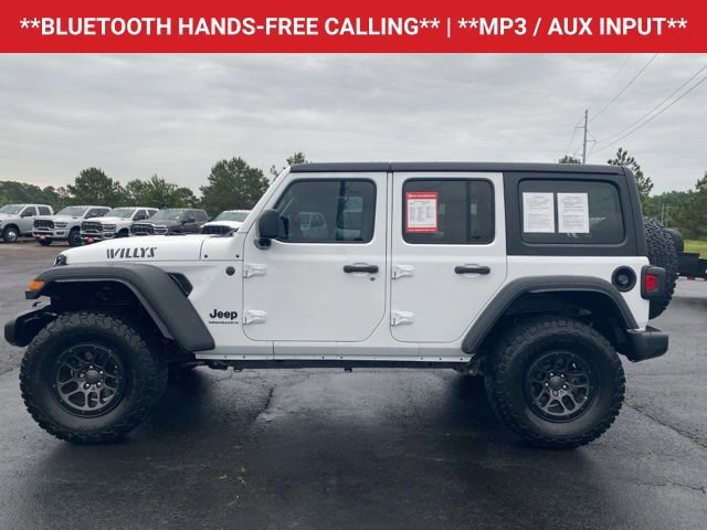 Used 2023 Jeep Wrangler Unlimited Sport AWD/4WD image 4