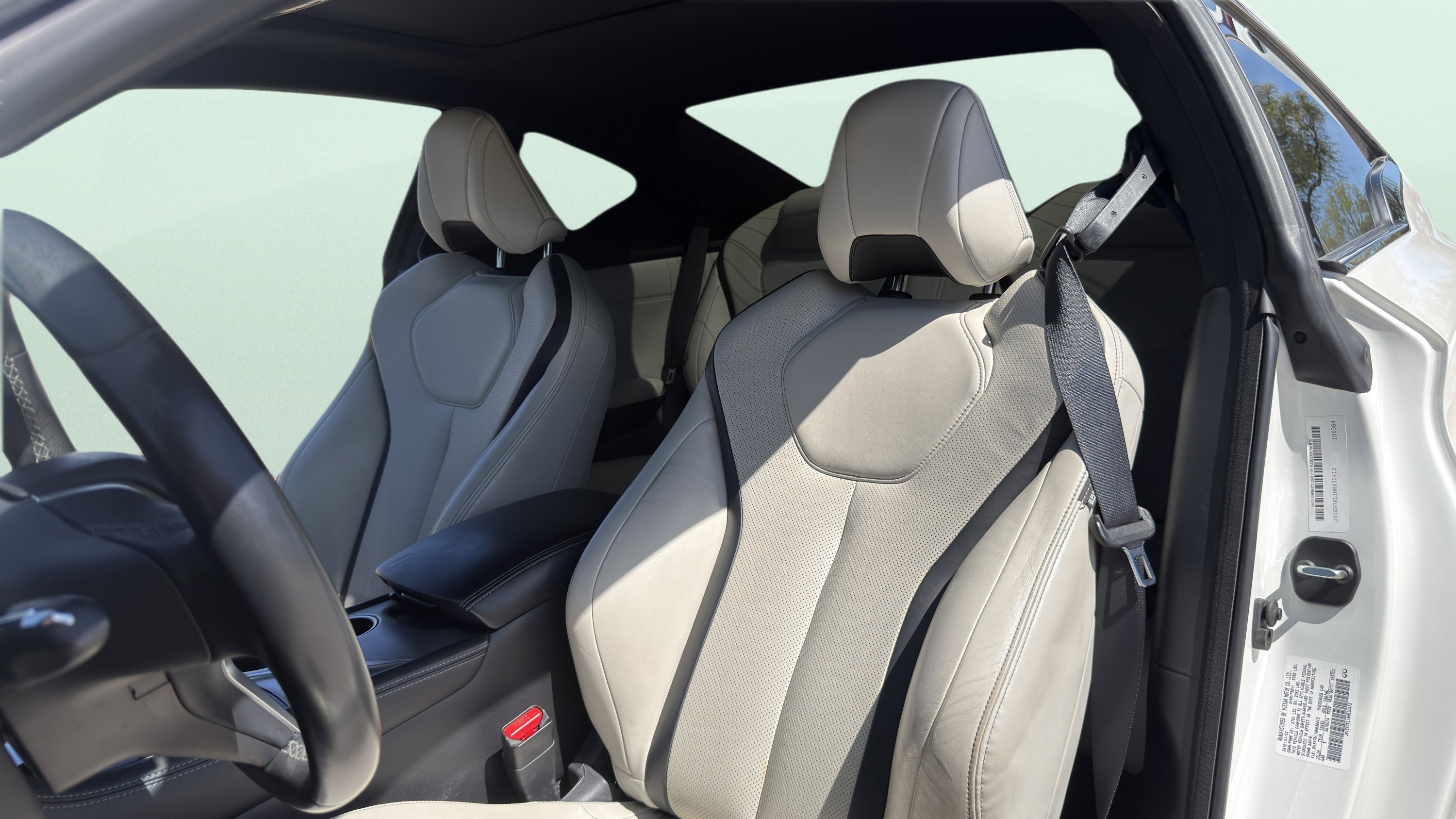 Used 2022 INFINITI Q60 3.0t Luxe w/ Cargo Package image 18